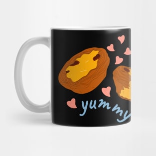 Love Portuguese Egg Tarts Mug